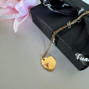 guld halskæde til mor