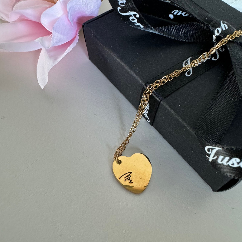 guld halskæde til mor